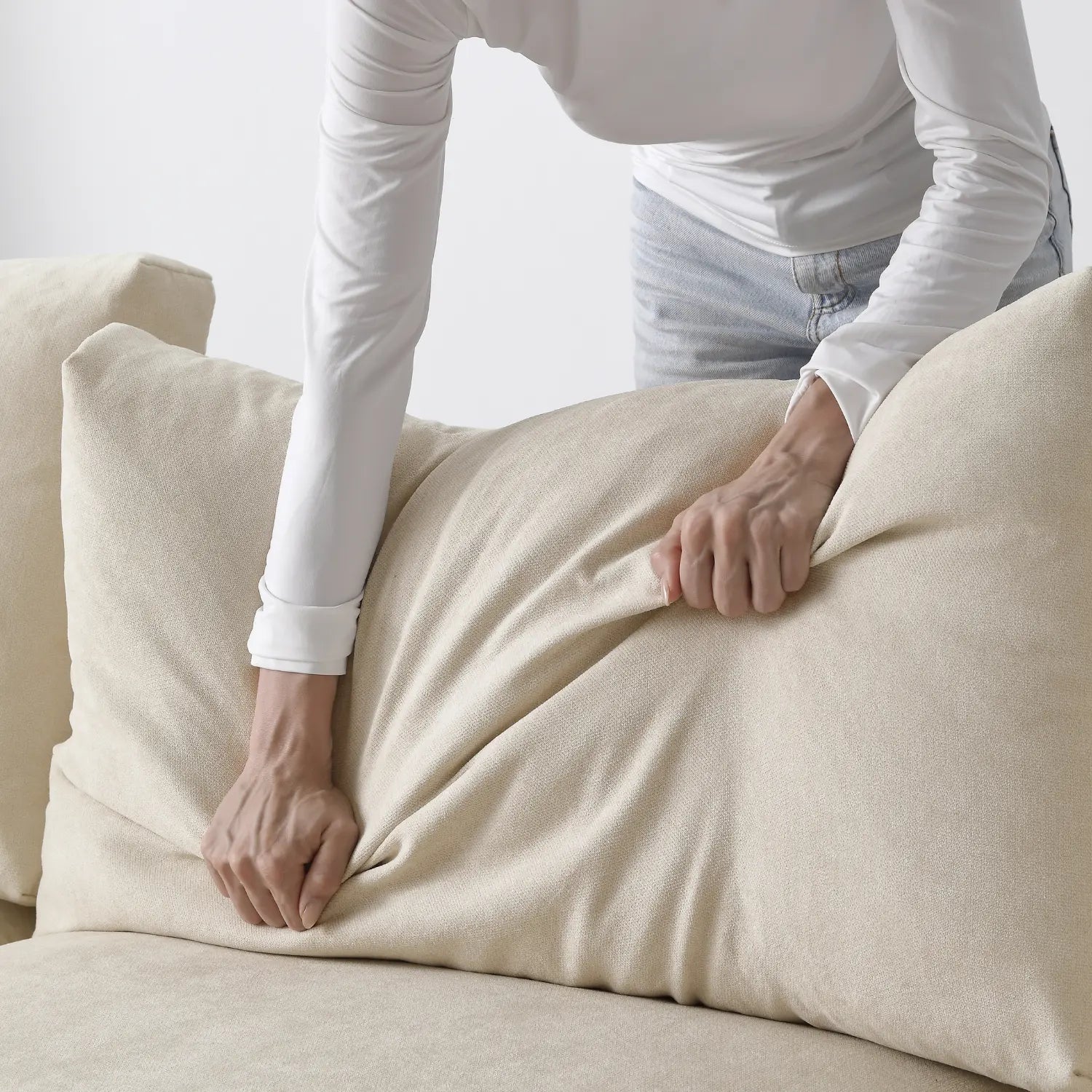 Sydney Federsofa - Beige