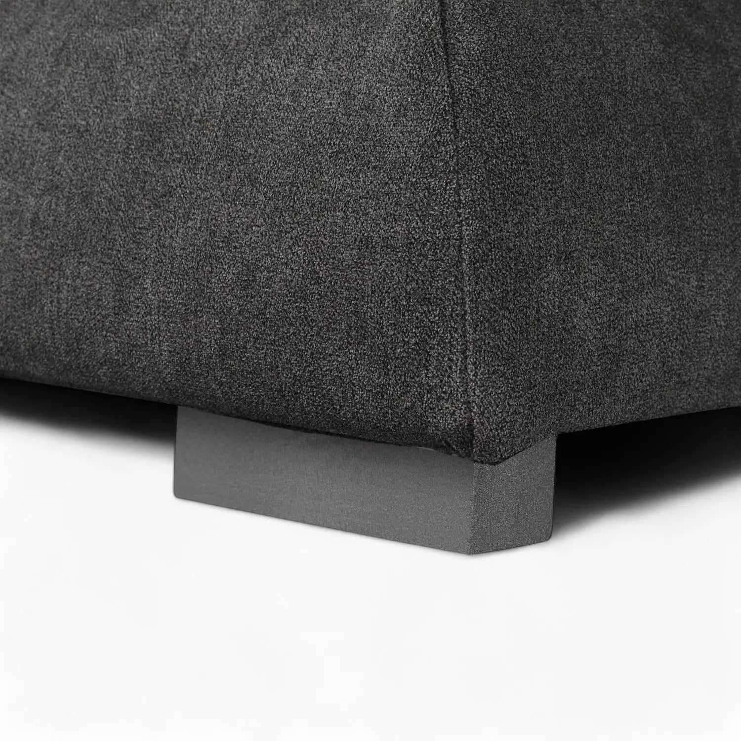 Sydney Feather Sofa + Ottoman - Grey