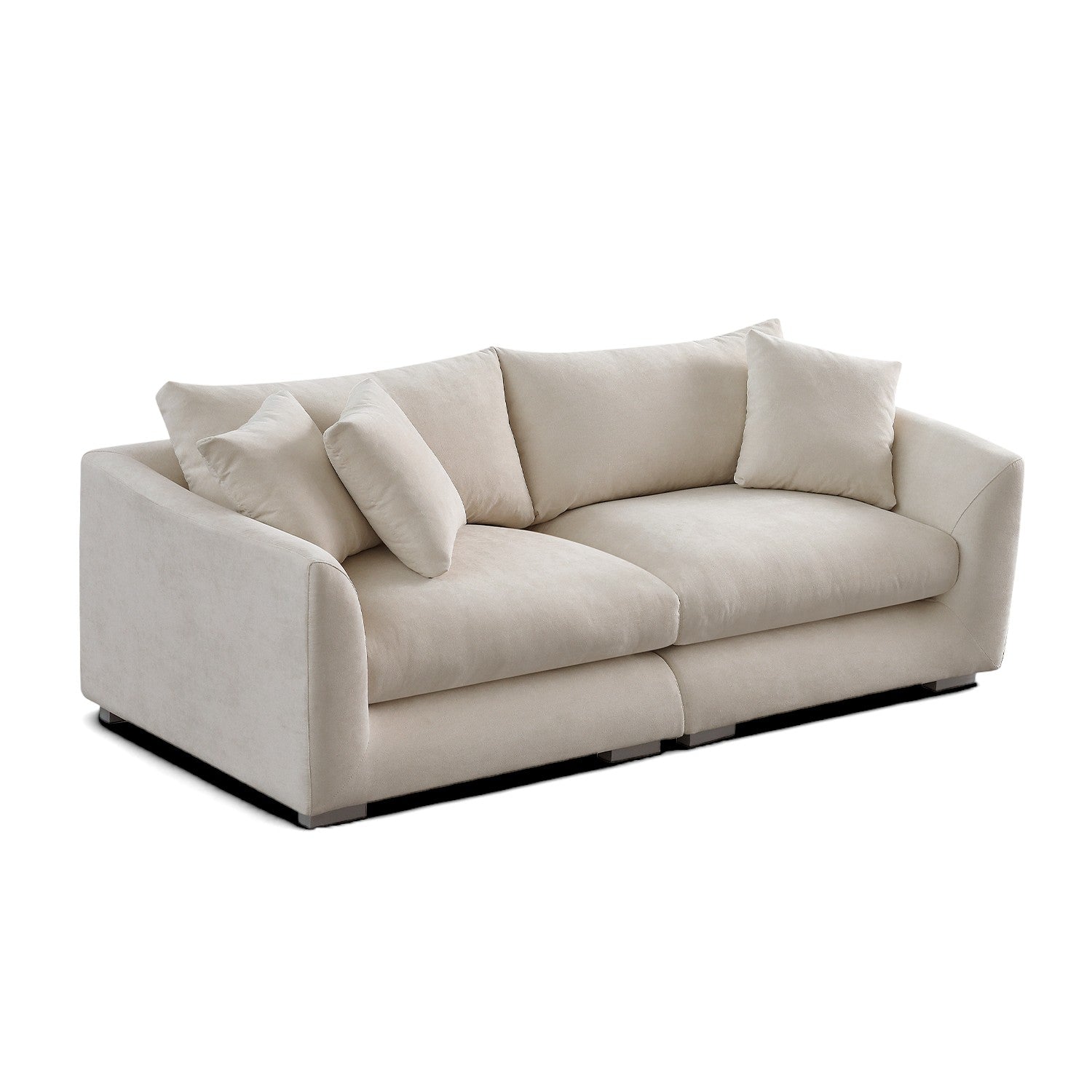 Sydney Federsofa - Beige