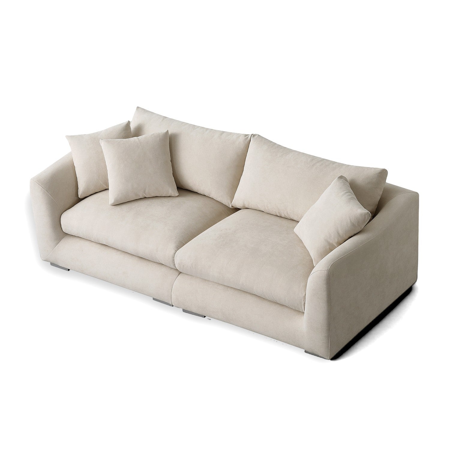 Sydney Federsofa - Beige