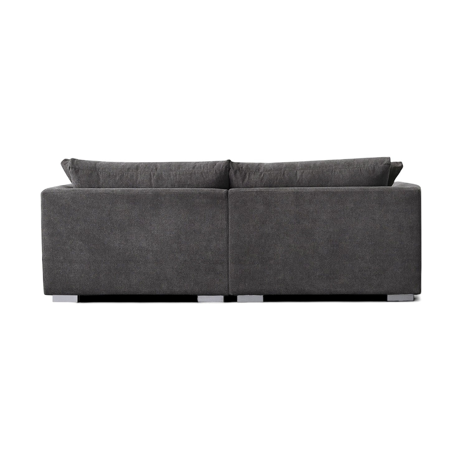Sydney Federsofa - Grau