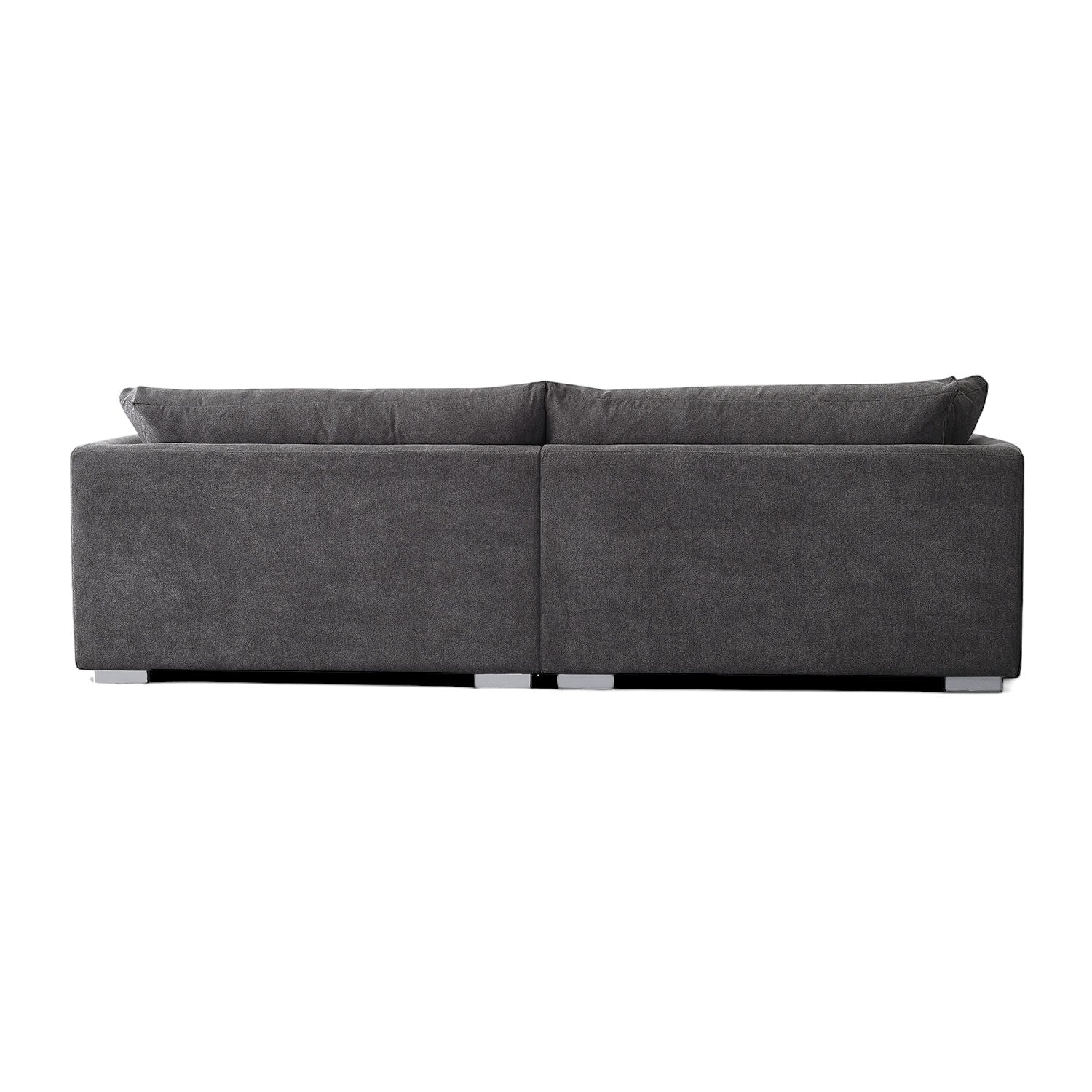 Sydney Federsofa - Grau
